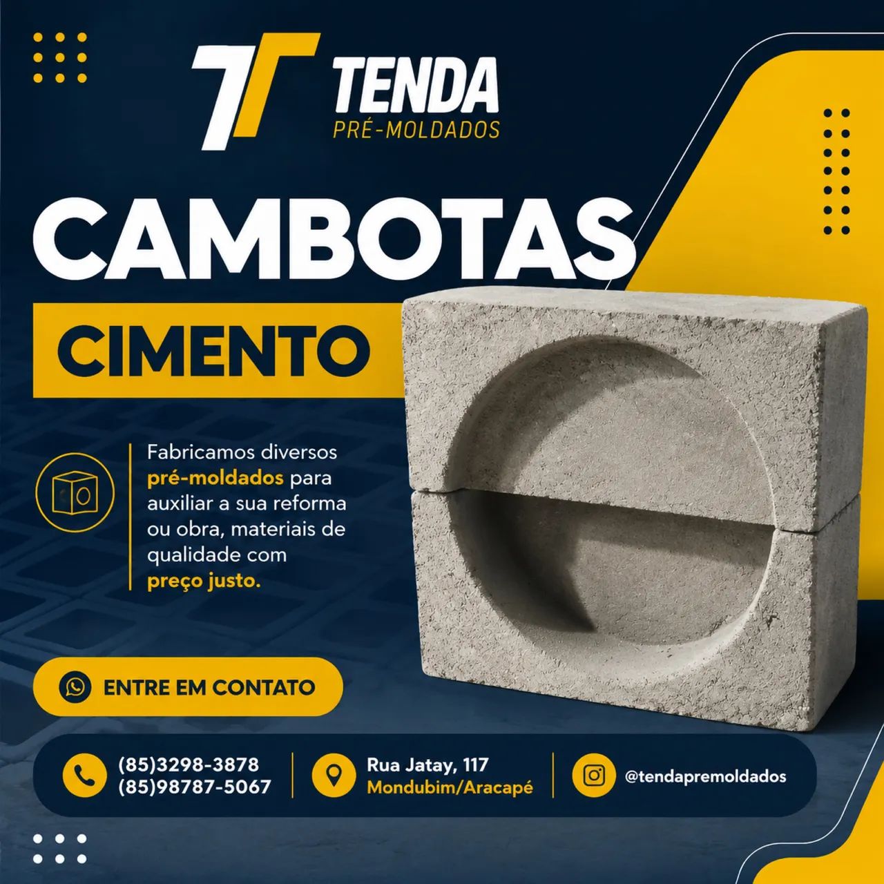 Cobogó de Concreto | Pré-Moldado para Decoração e Ventilação - Foto 2