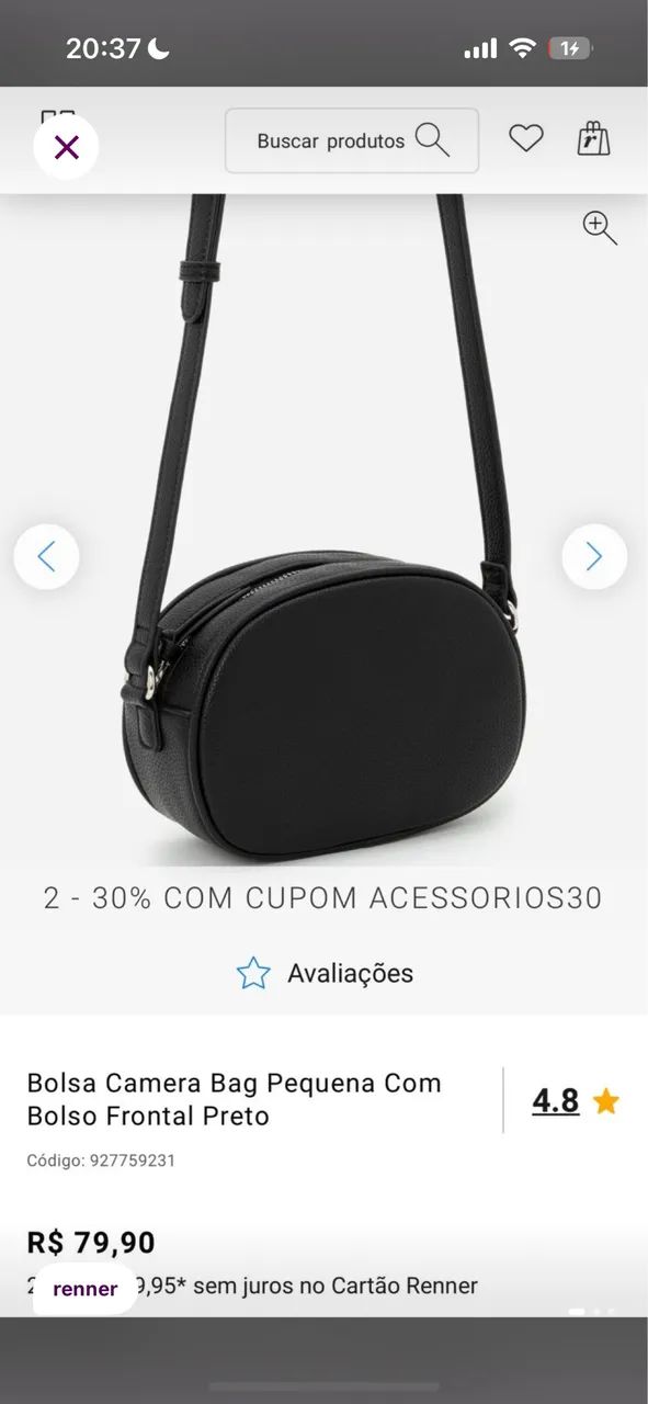 Bolsa Santinato Renner 