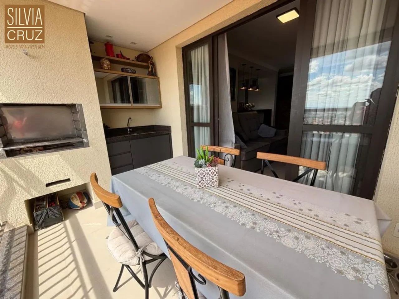 Apartamento andar alto, 3 dormitórios, com sacada gourmet - impecável! Ref.:605 - Foto 4