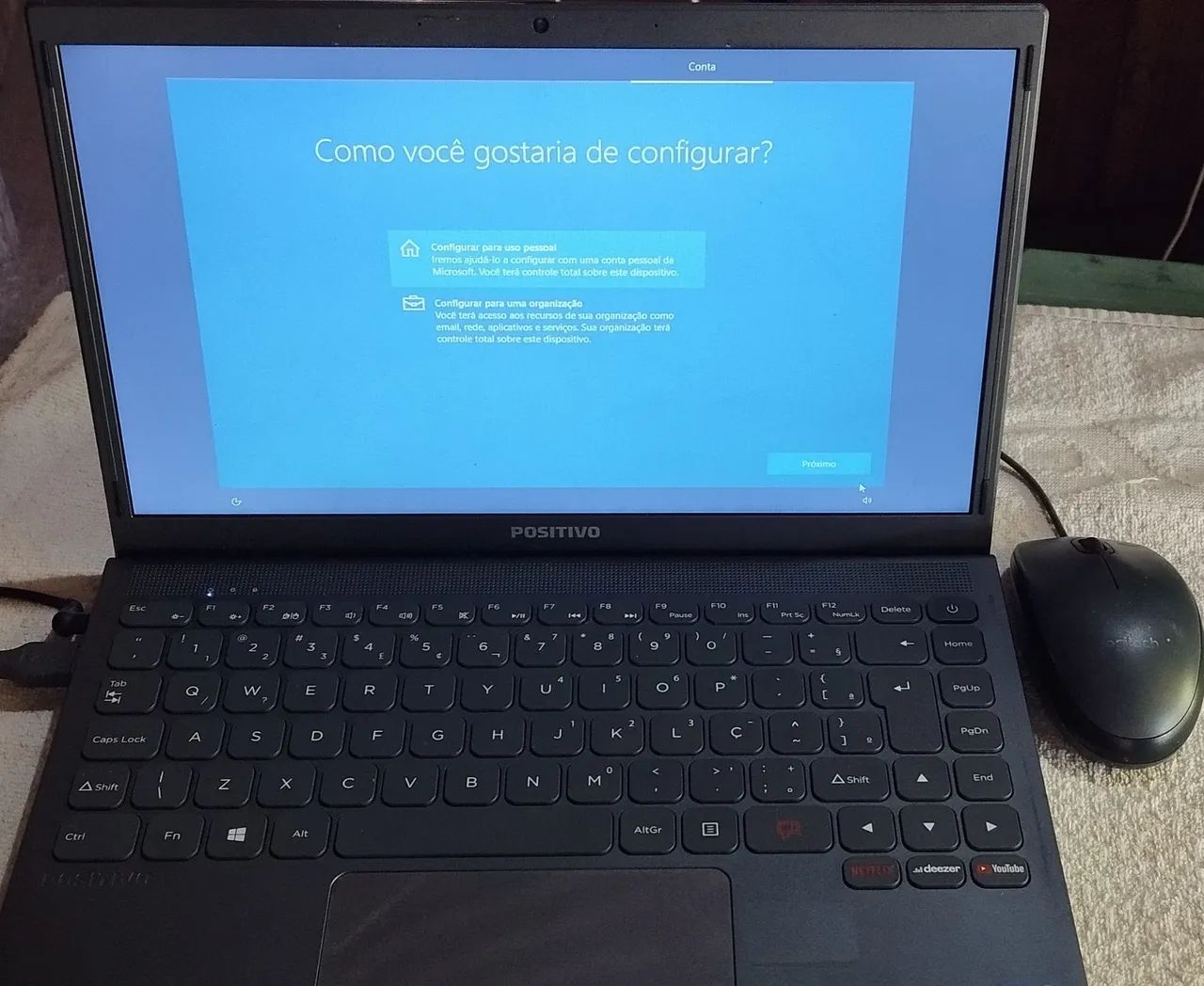 Vendo URGENTE Notebook positivo windows 10 