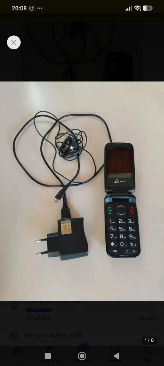 Vendo celular Flip Lenoxx CX 908. - Foto 2