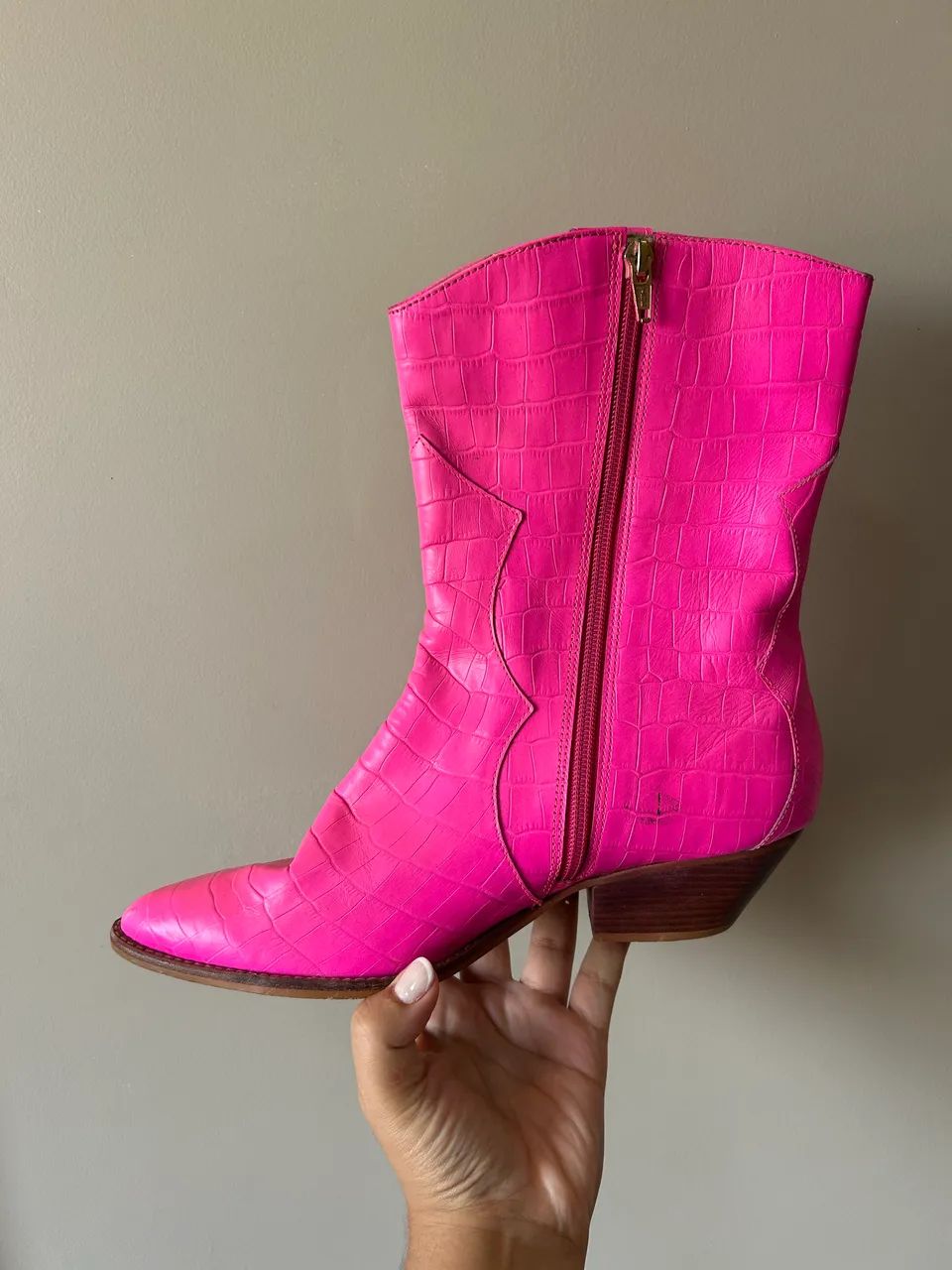 Bota rosa  - Foto 2
