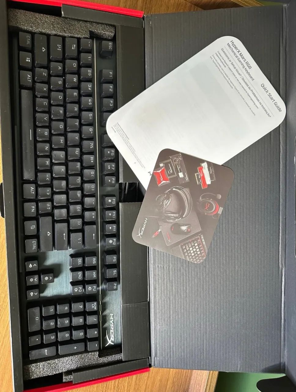 teclado mecânico hyperx 