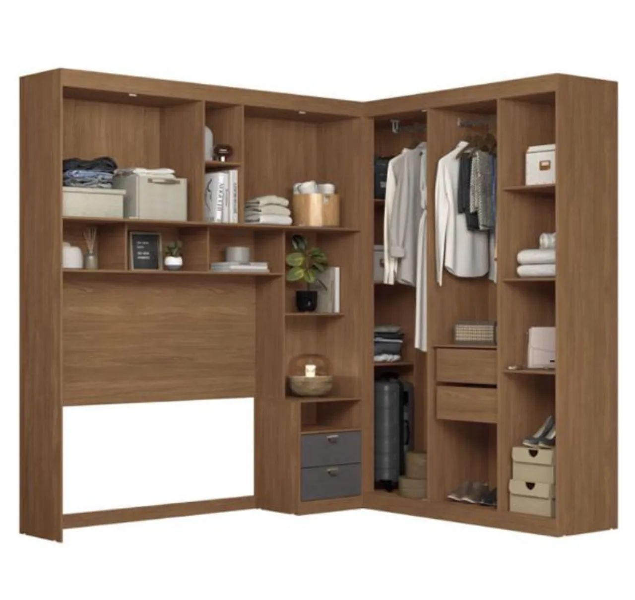 Guarda roupa de casal modulado - Foto 4