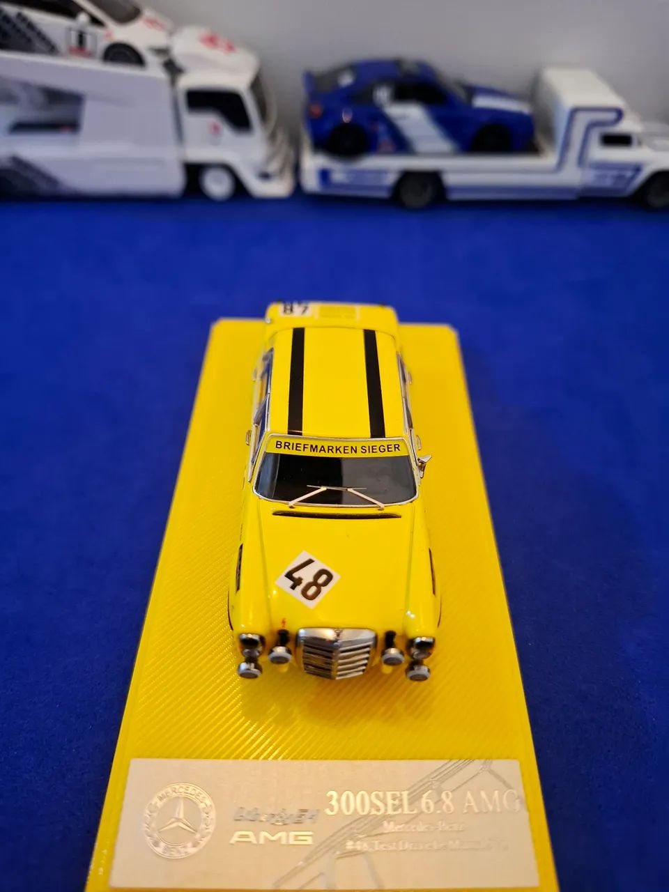 Miniatura Mercedes 300 6.8 AMG escala 1:64 Top!!! - Foto 2
