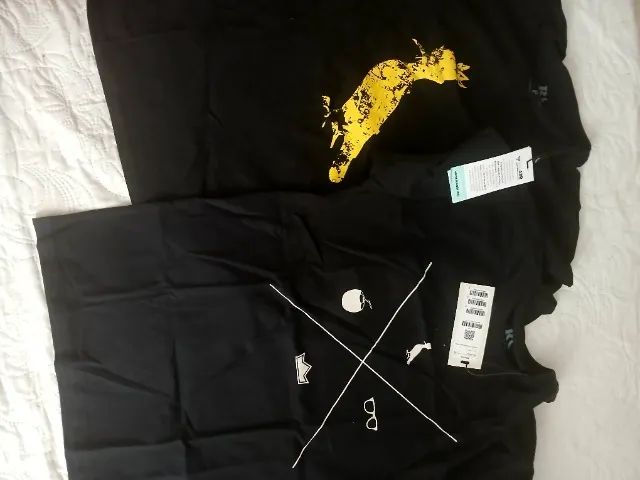 2 camisas originais reserva ( etiquetadas e nunca usadas )