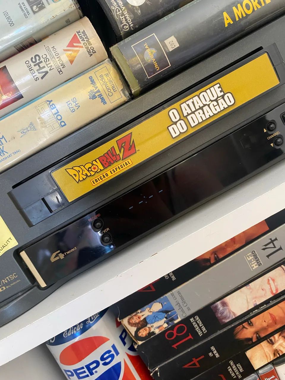 Fita VHS Dragon Ball Z: O Ataque do Dragão - Anime Raridade - DVD