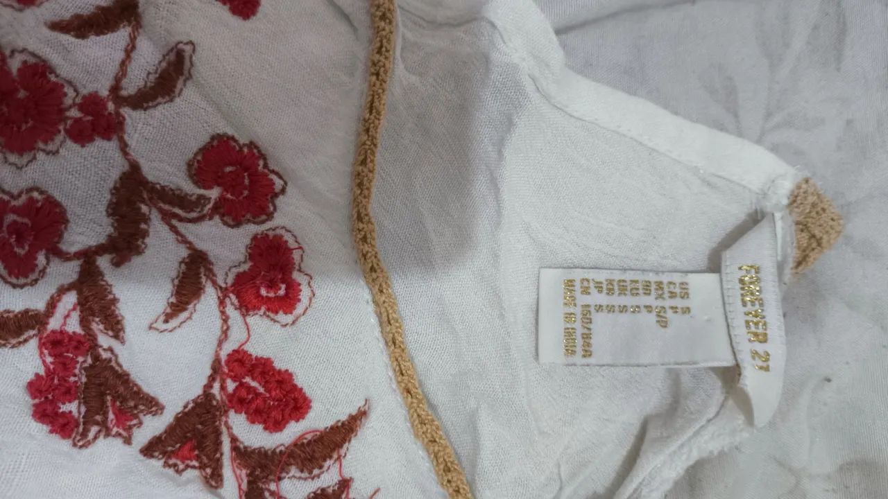 Blusa branca - Foto 3