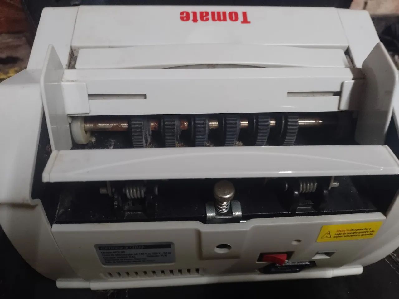 Máquina de contar dinheiro funcionando perfeitamente  - Foto 5