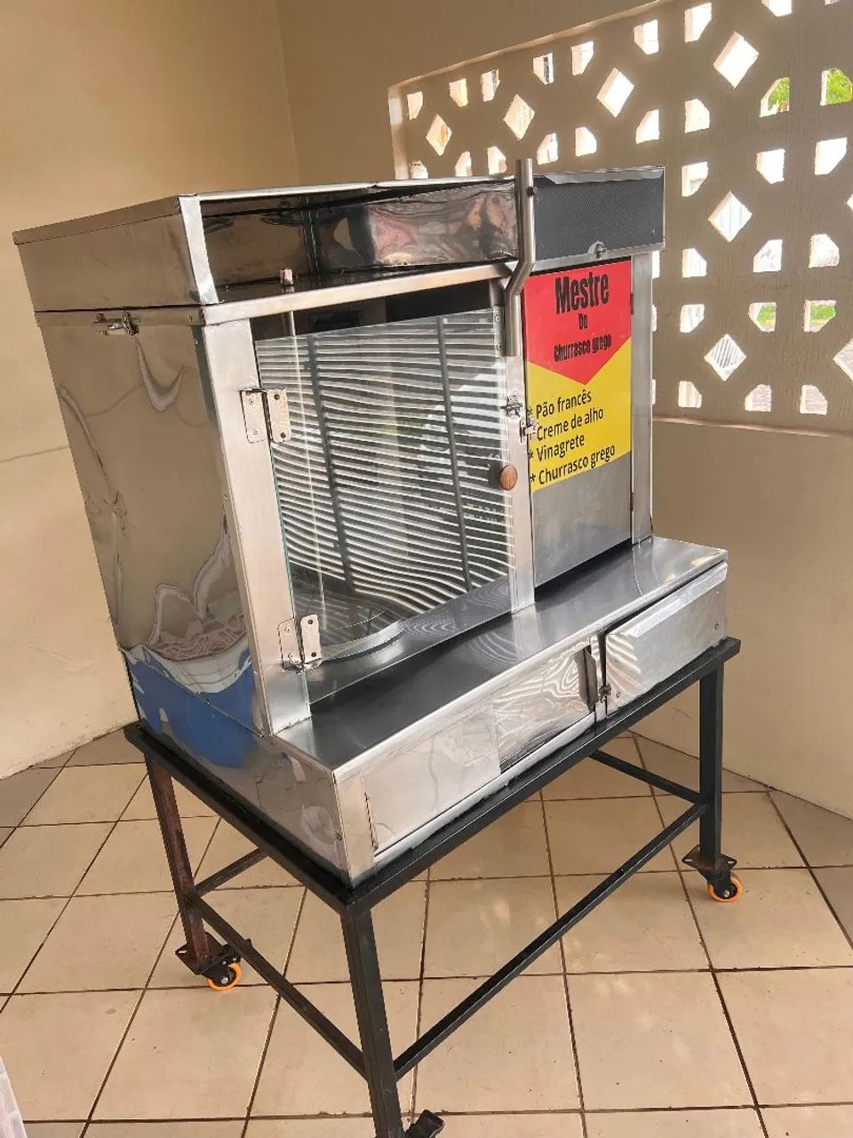 Máquina de churrasco grego  - Foto 4