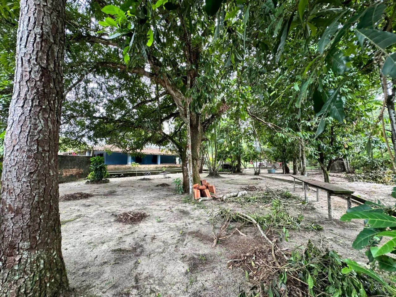 Sítio com casa de dois andares toda gradeada e murada  - Foto 3
