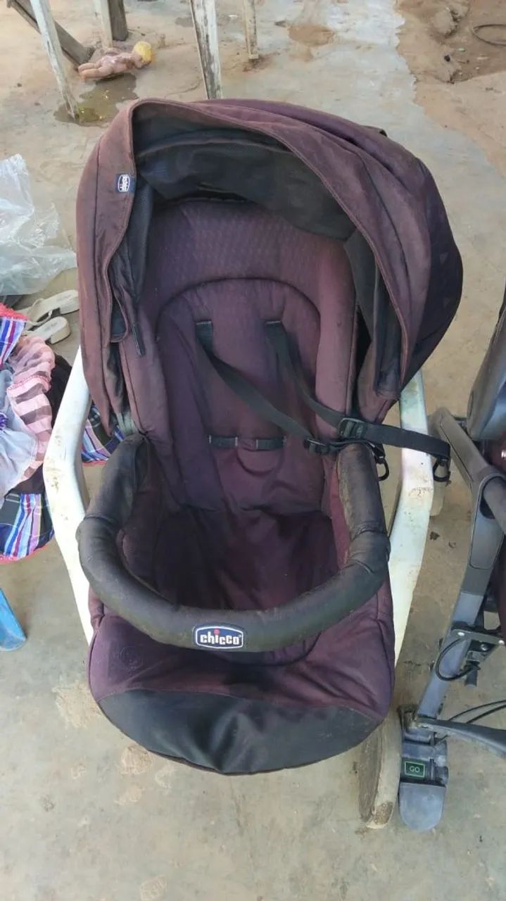 Carrinho de bebê 2 em 1  - Foto 2