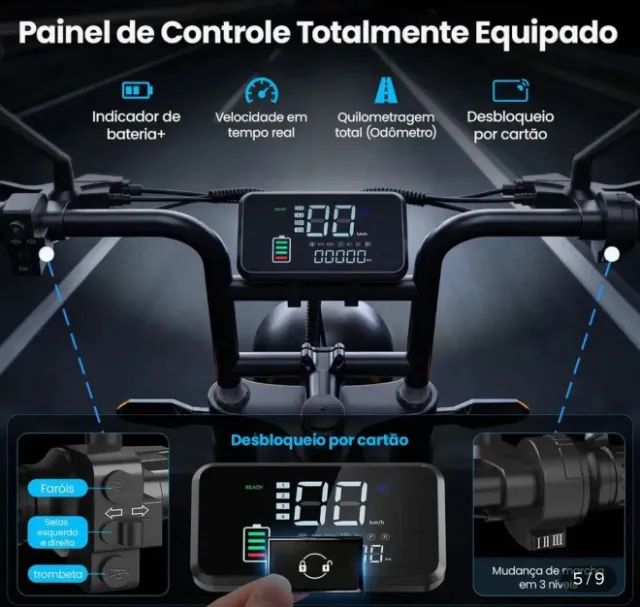 Bike eletrica X5 - Foto 2