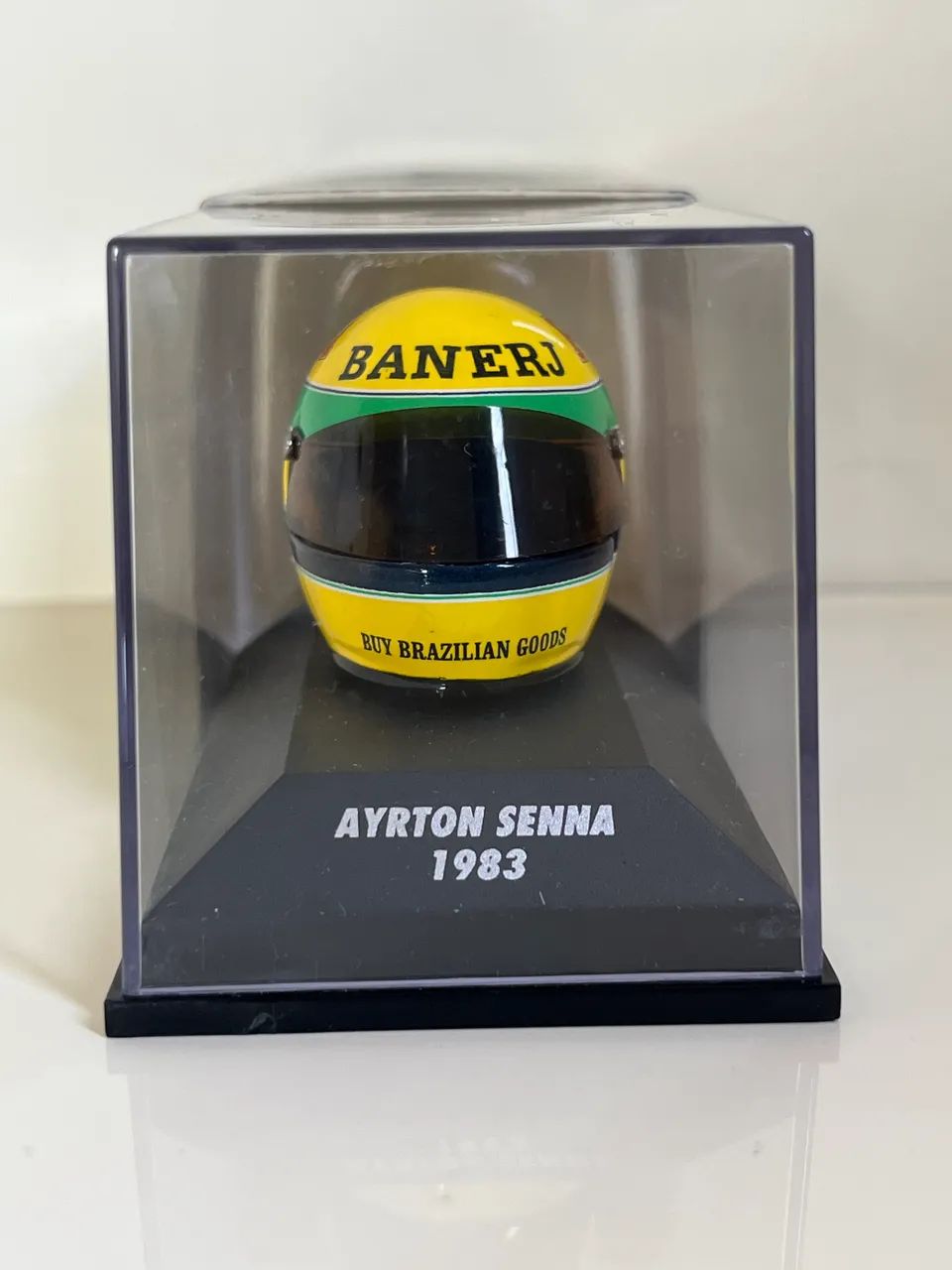 Ayrton Senna Capacete 1:8 Minichamps 1983