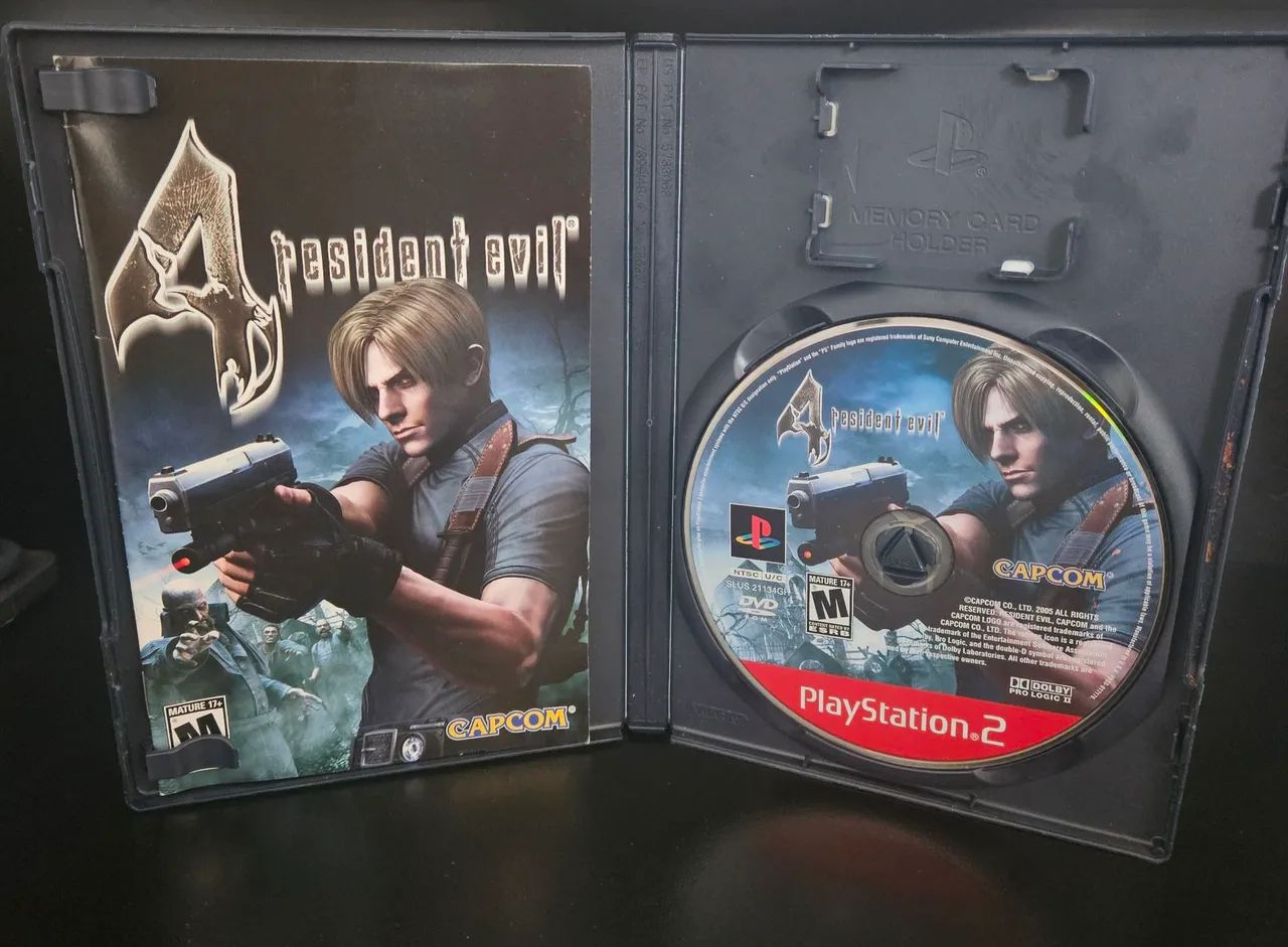 Resident Evil 4 PS2 COMPLETO ORIGINAL - Foto 4