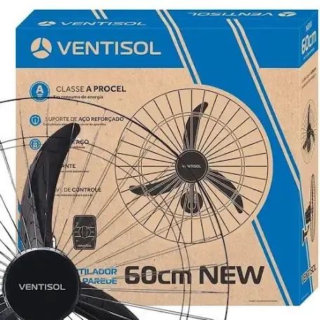 Ventilador 60cm parede 
