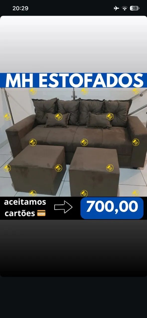 Sofás novos da fábrica  - Foto 3