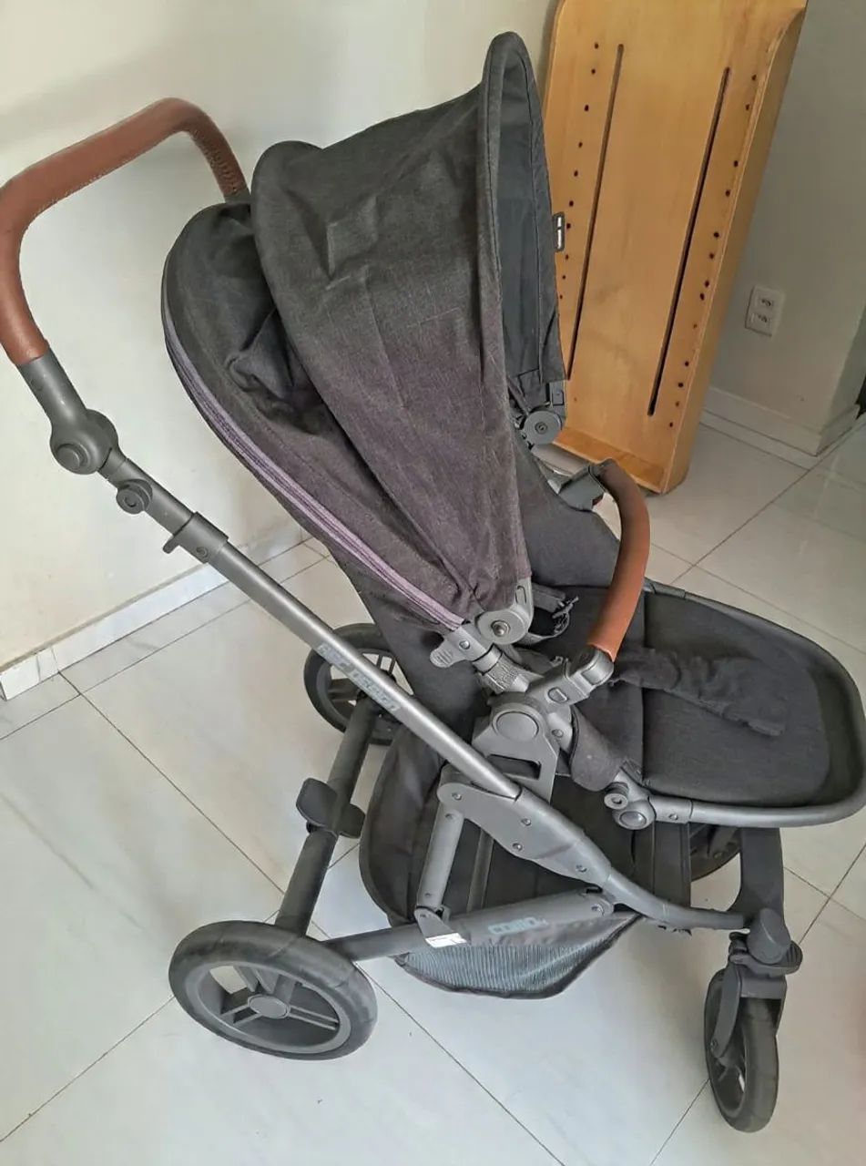 Carrinho de bebê e Moisés ABC Design  - Foto 4