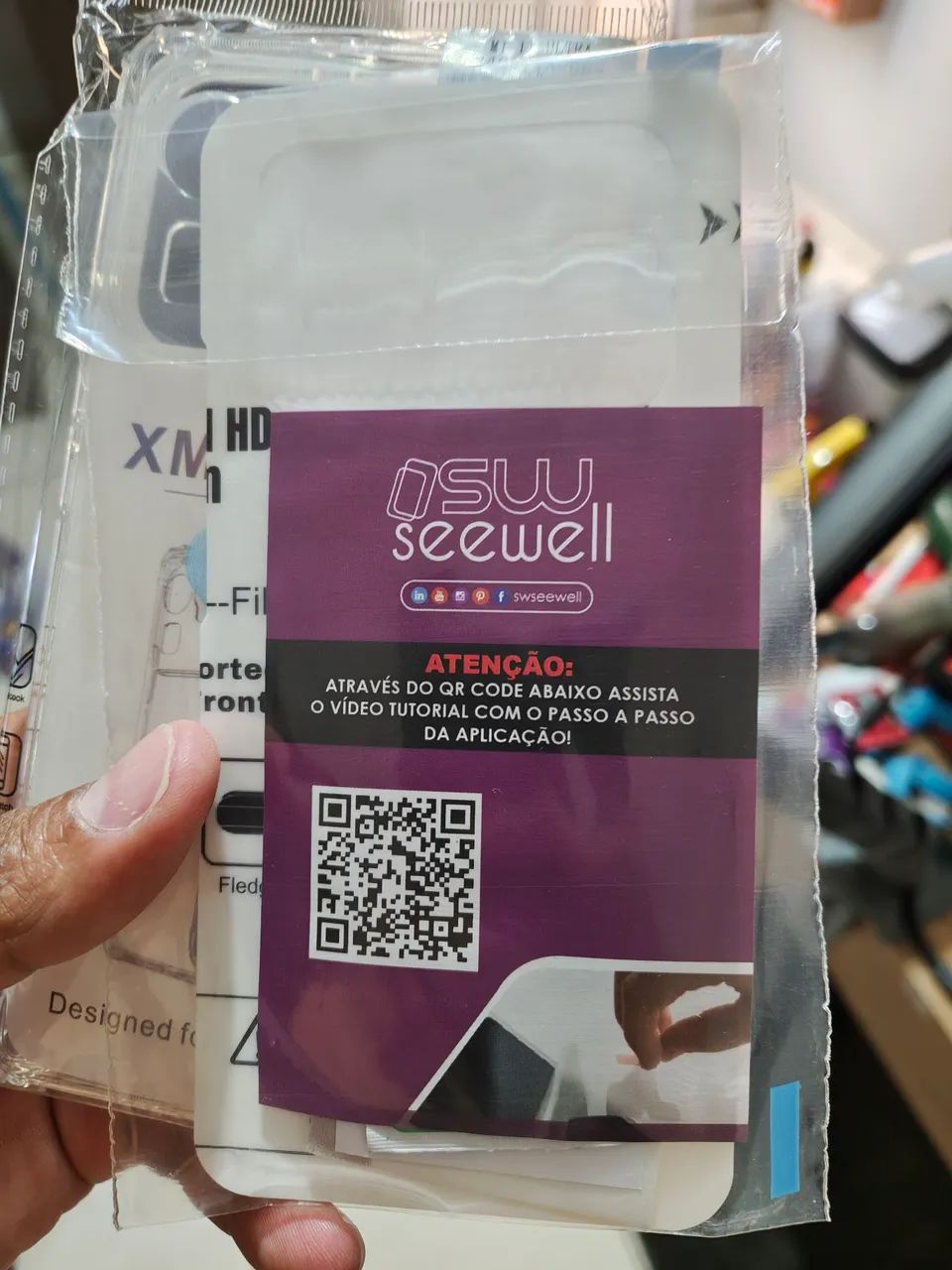 Capa e película traseira para Xiaomi 11 ultra  - Foto 4