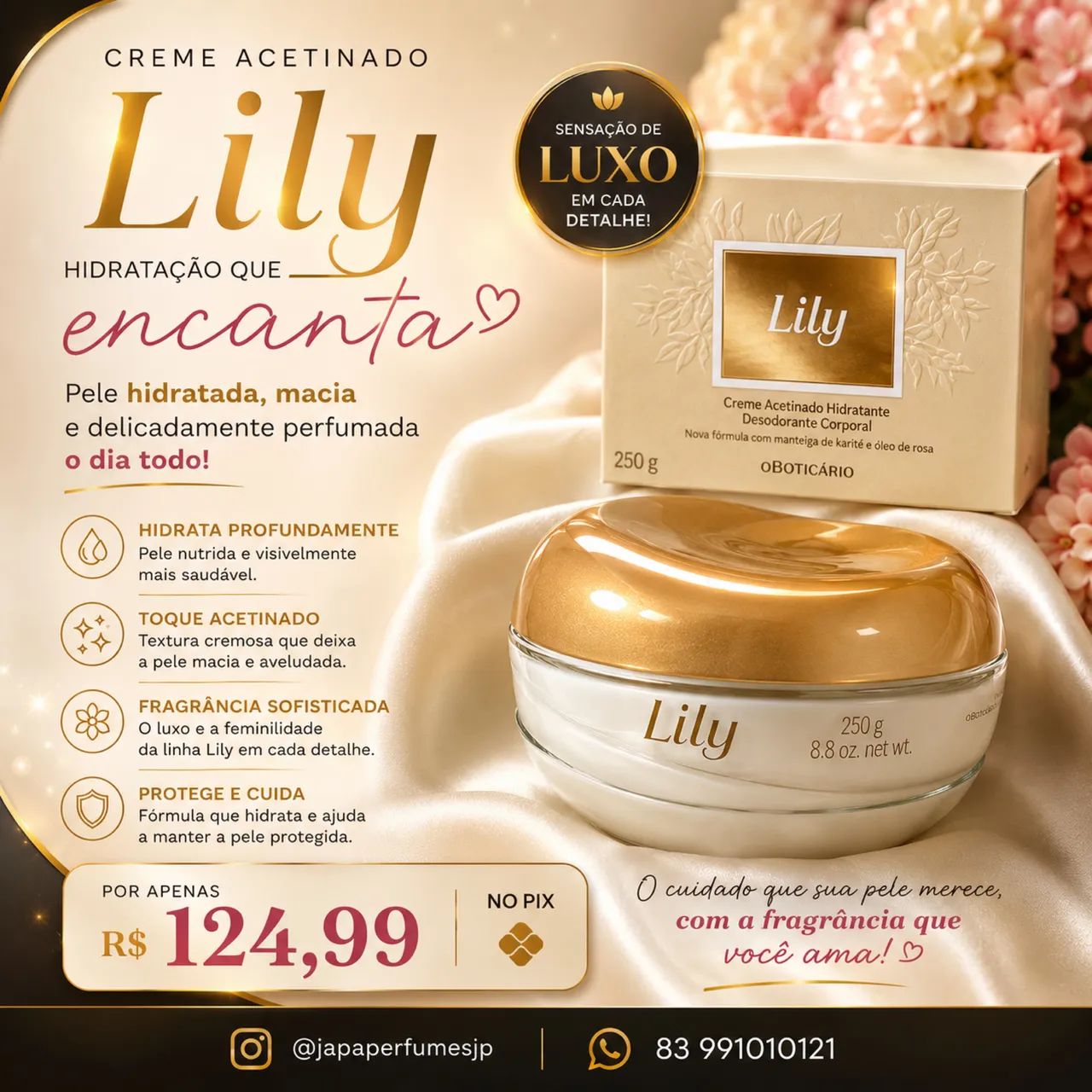 Hidratante Lily 