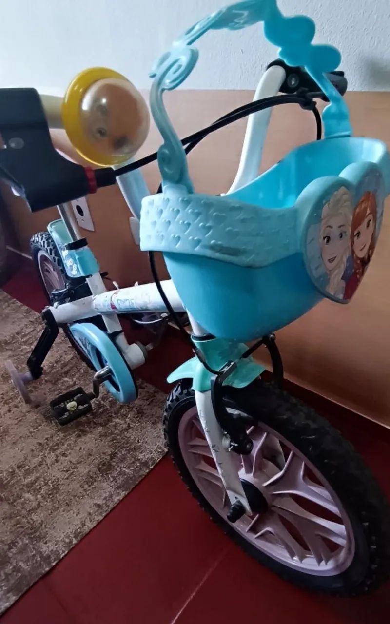 Bicicleta Frozen infantil.  - Foto 5