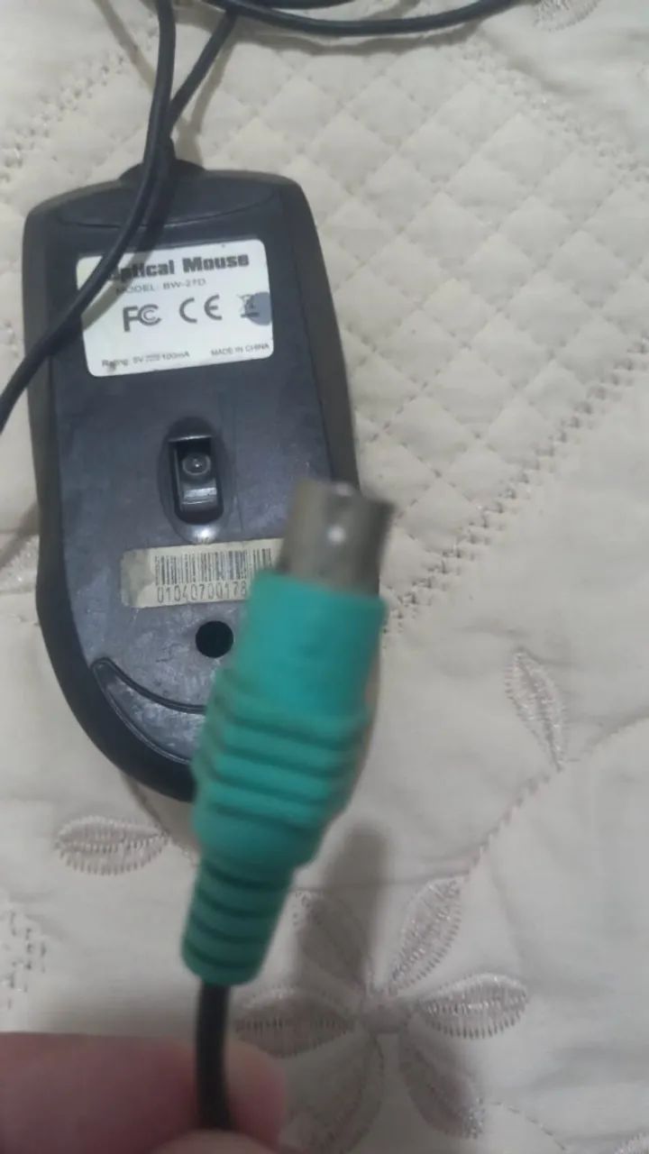 Mouse com fio usado. - Foto 5