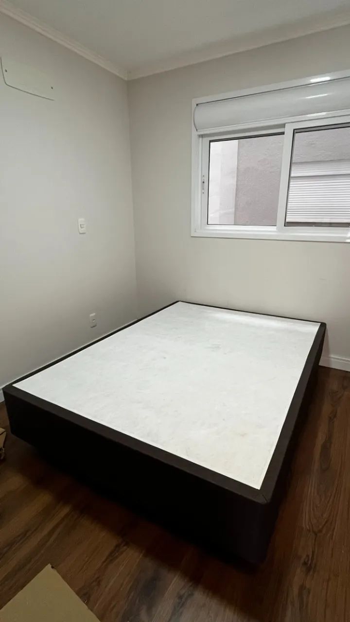 Base box cama de casal 