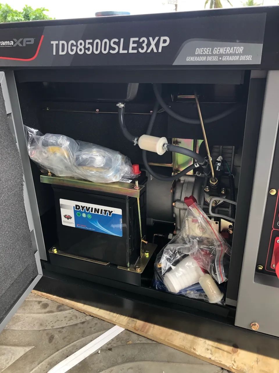 GERADOR TG8500 trifásico  - Foto 2