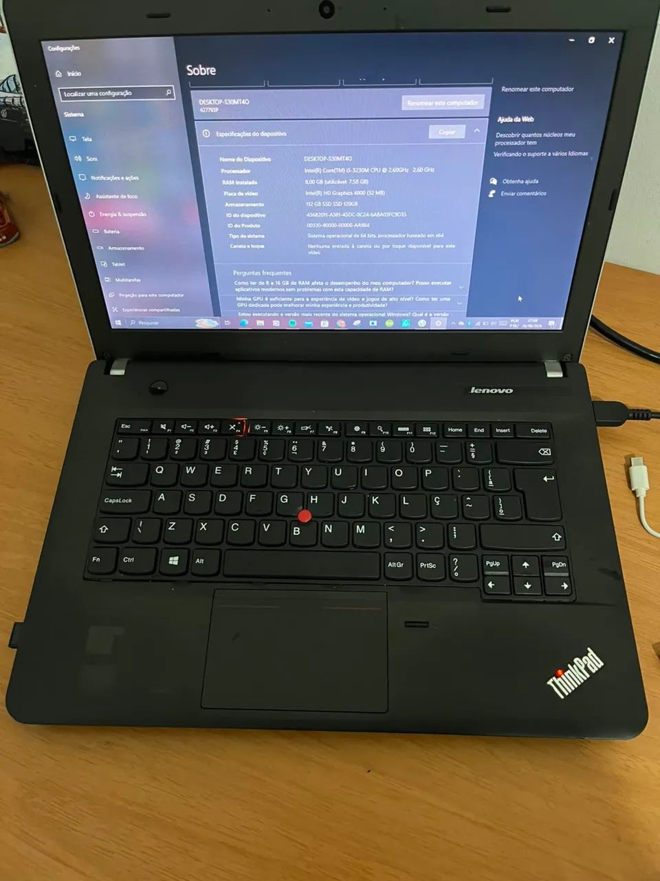 Notebook Lenovo Thinkpad E430