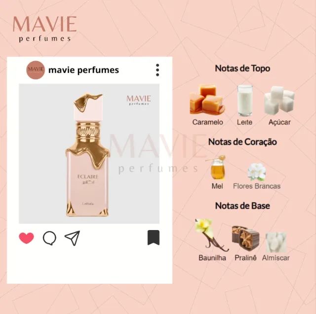Perfume Arabe Original Perfumes importados Femininos Eclaire 100ML - Foto 5