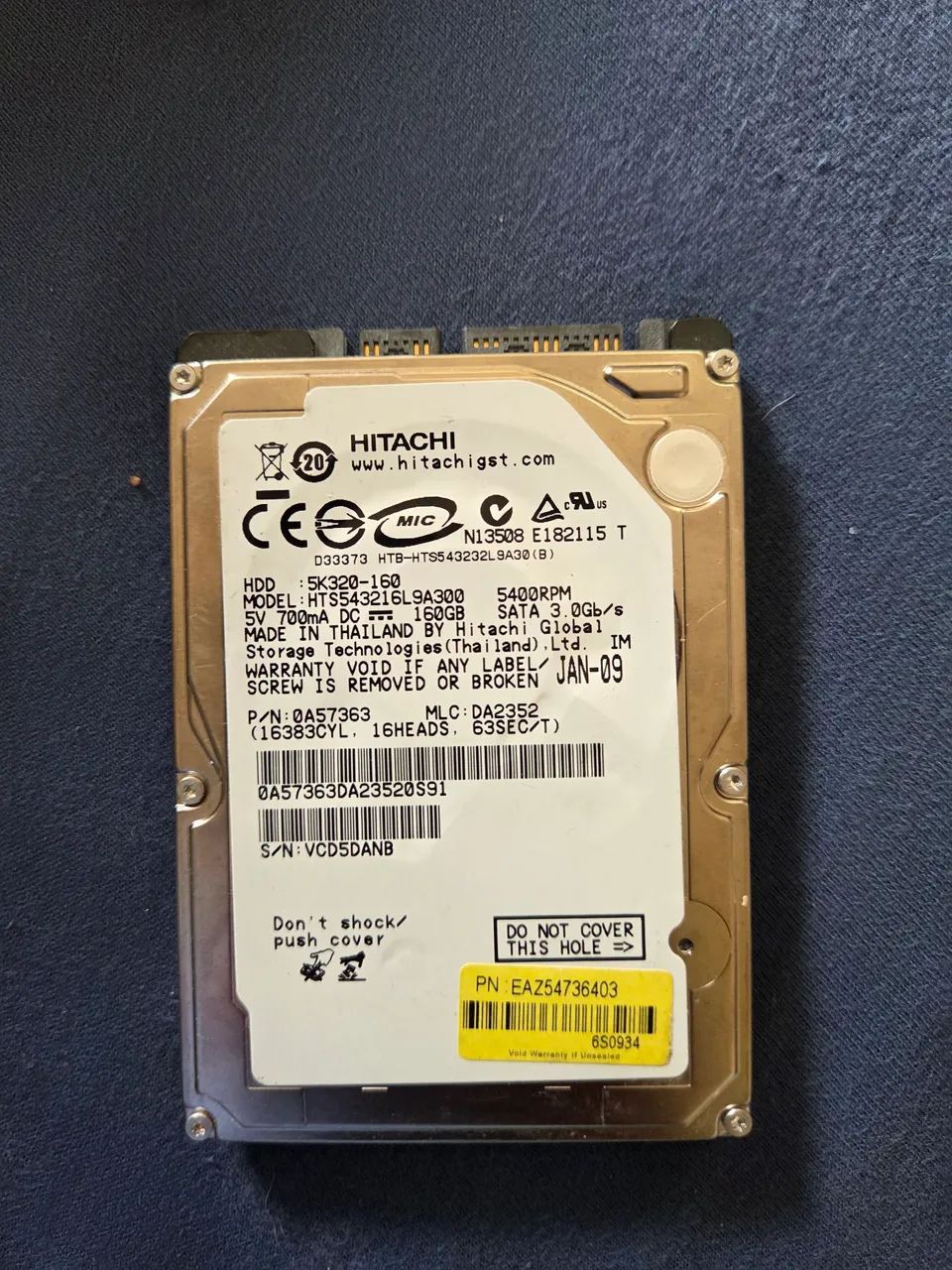 HD'S de Notebook - Foto 5