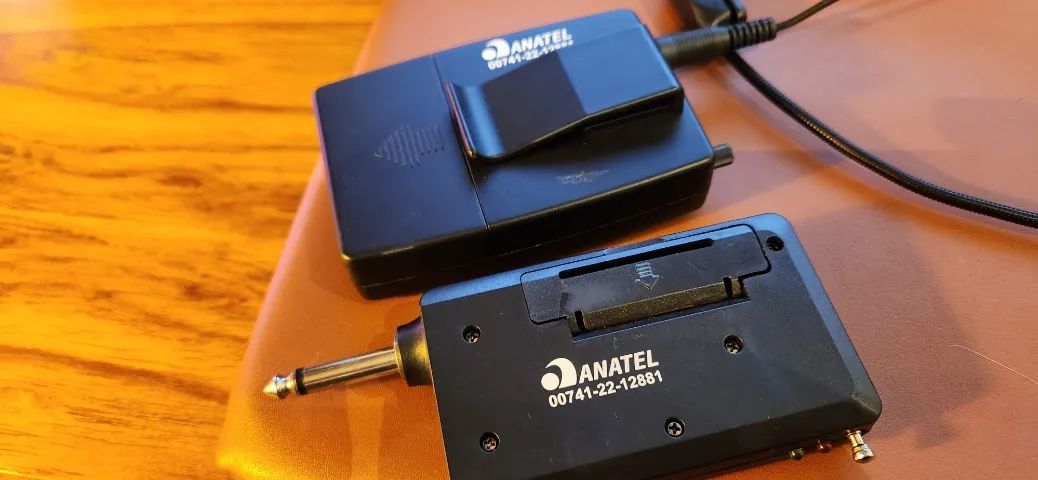 Sistema para microfone sem fio Tomate MT-2205 headset e lapela - Foto 3