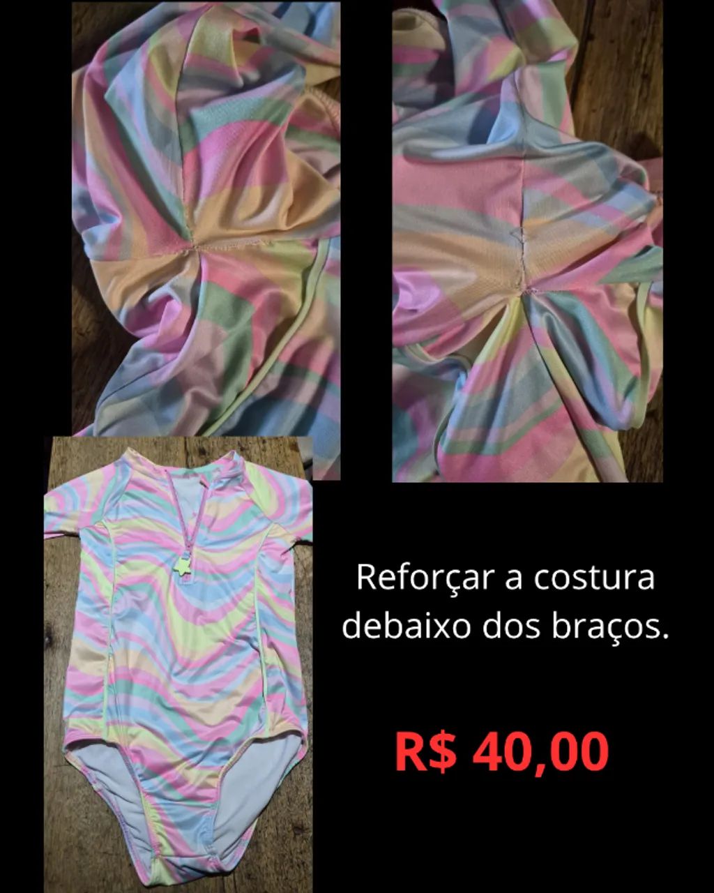 Maio Infantil Manga Longa - Foto 2