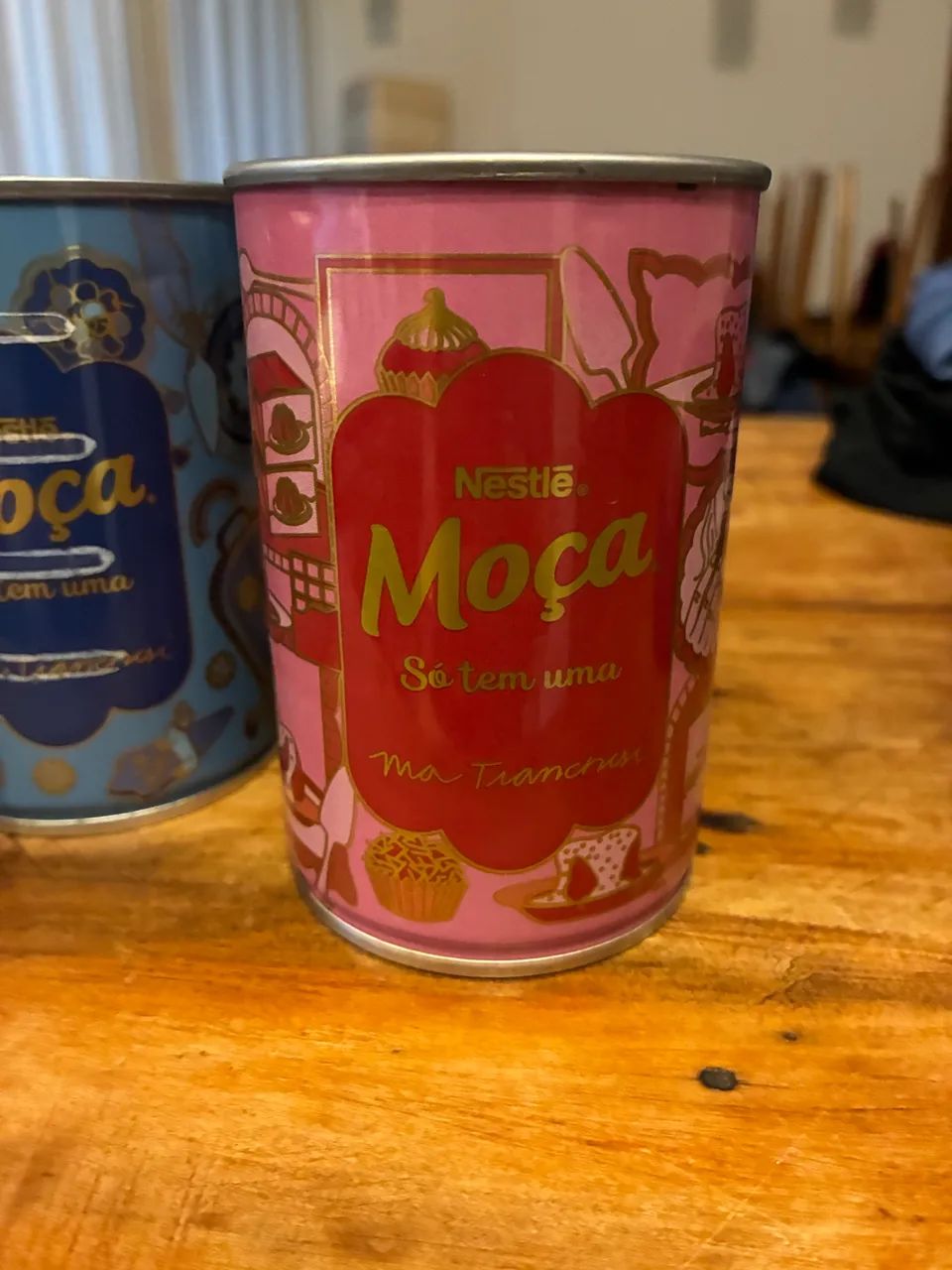 Latas Moça Ma Tranchesi Edição Limitada Colecionado - Foto 2