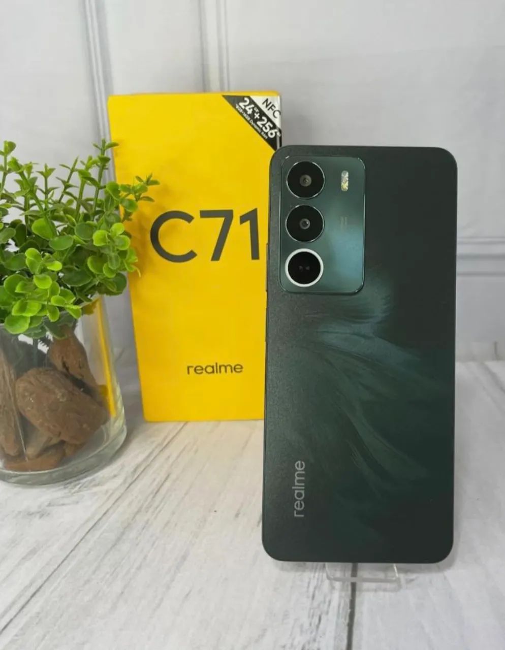 Telefone Realme C71 - NFC - 256/8 Green Lançamento 