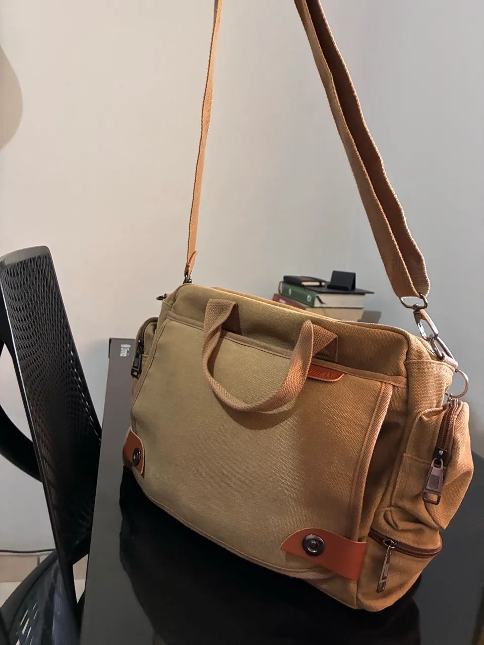 Mochila estilo bolsa professor - Foto 3