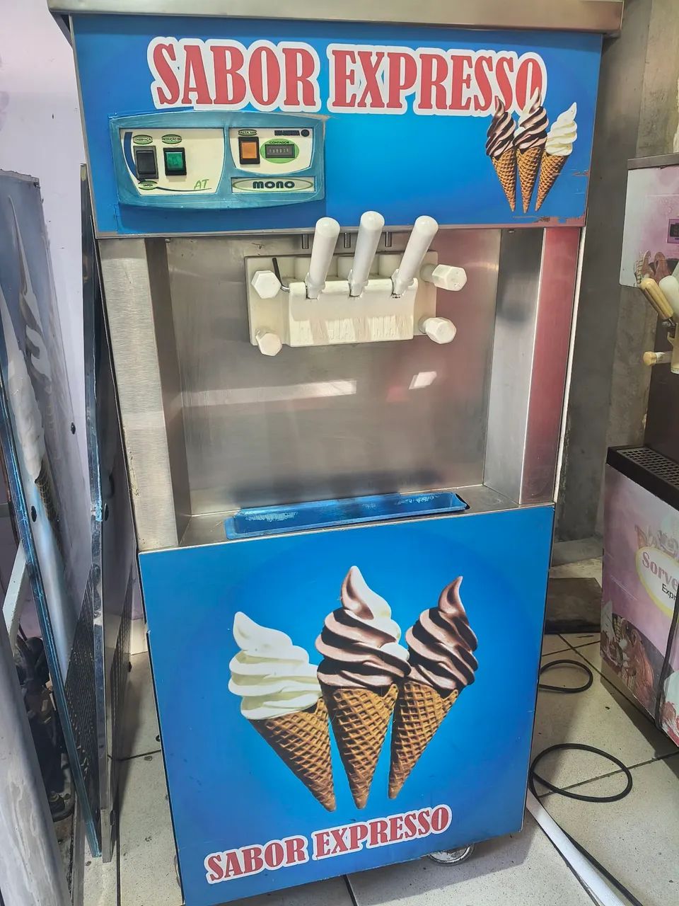 maquina de sorvete