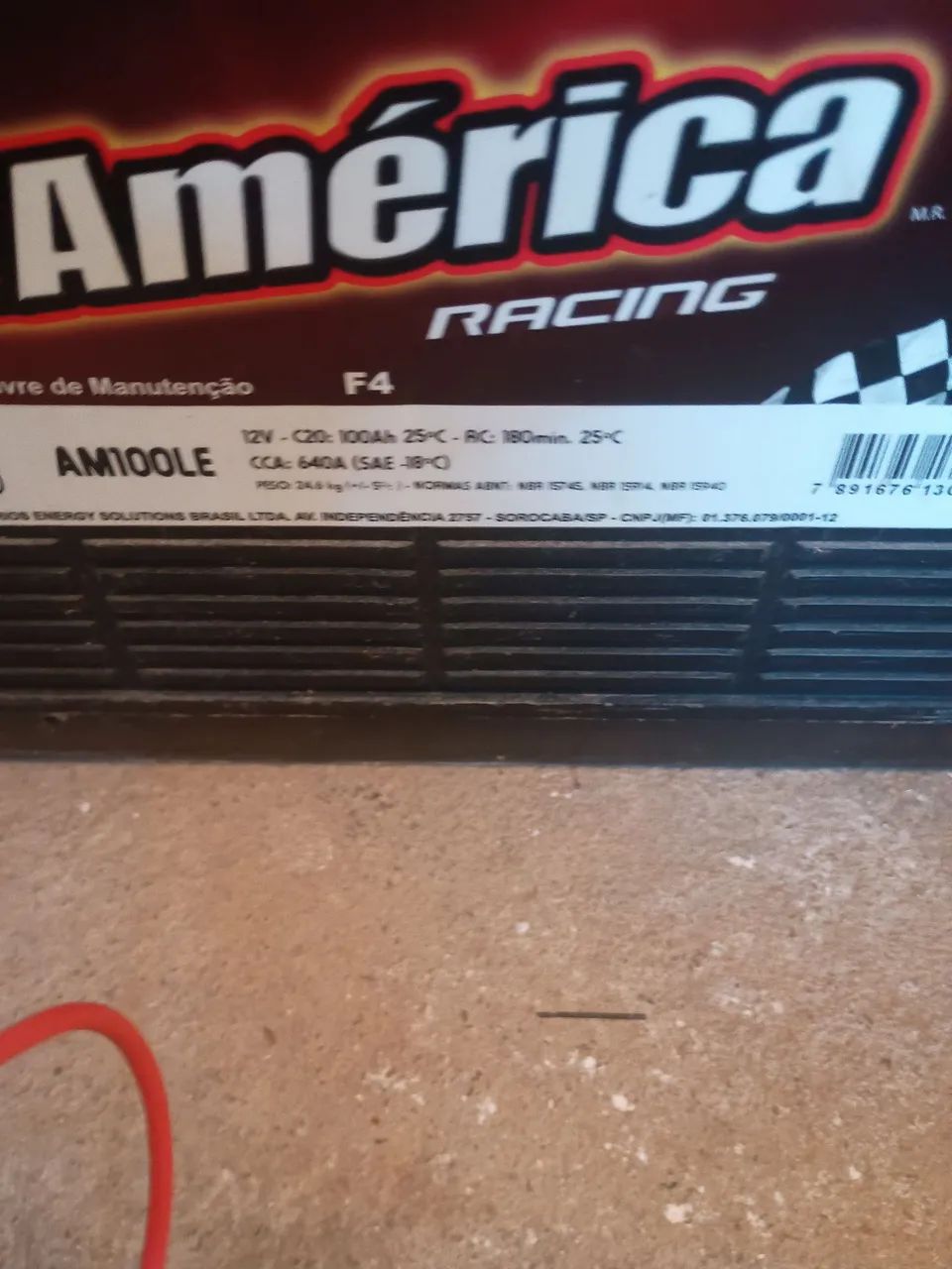 Bateria de chumbo 100 ah com brinde 