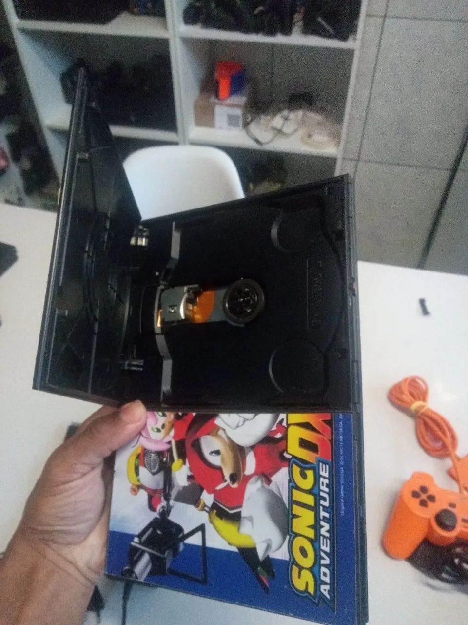 PS2 com leitor funcionando perfeitamente completo  - Foto 4