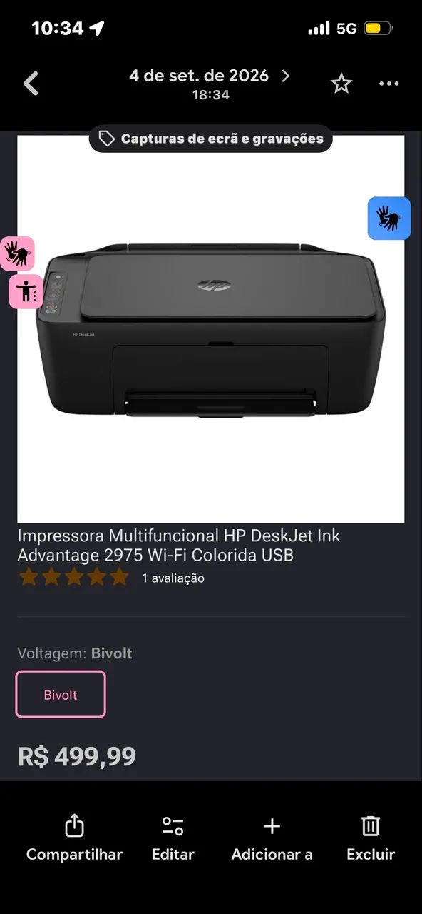Vendo impressora 