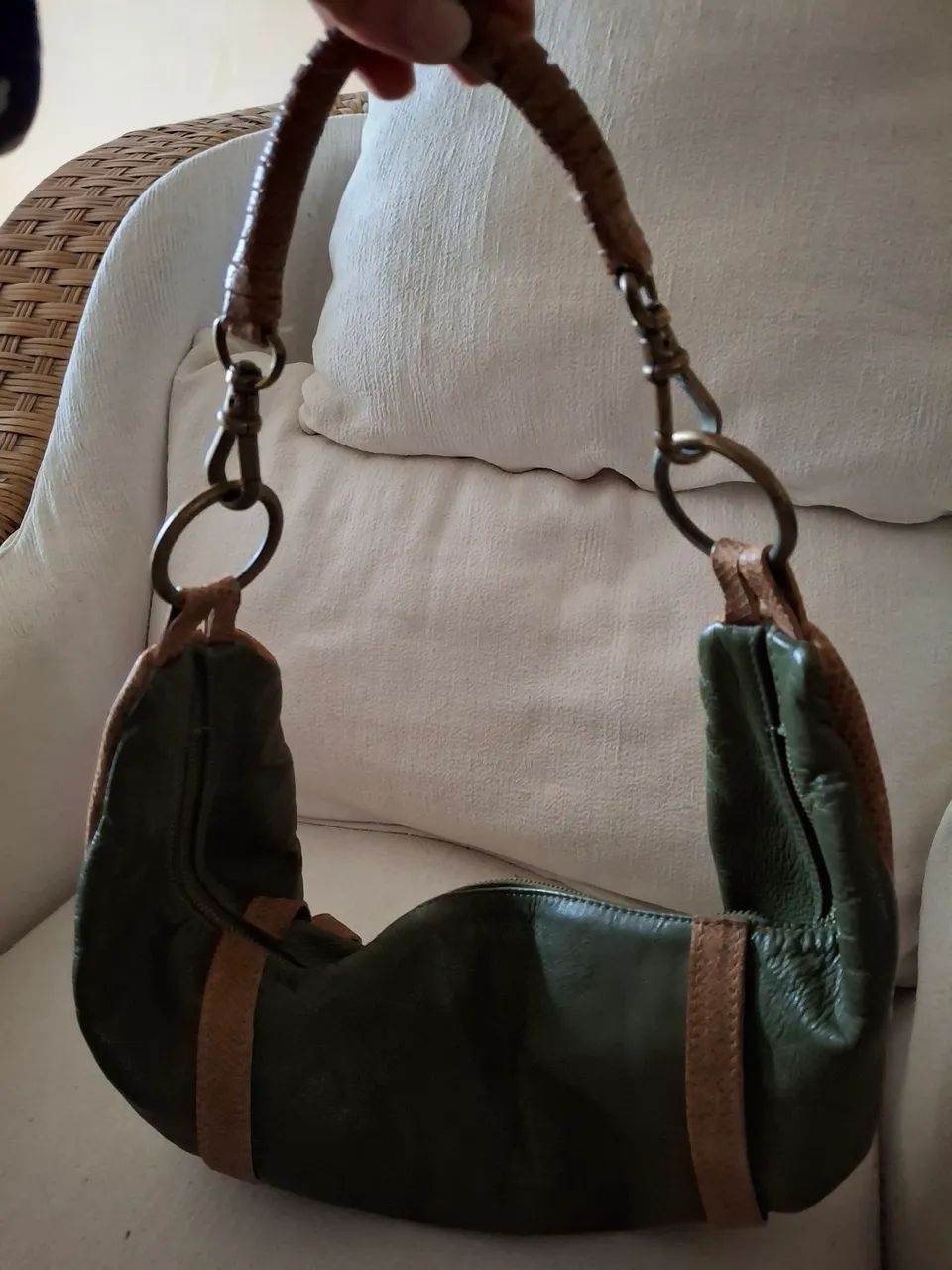 Bolsa de Couro Legítimo - Foto 3