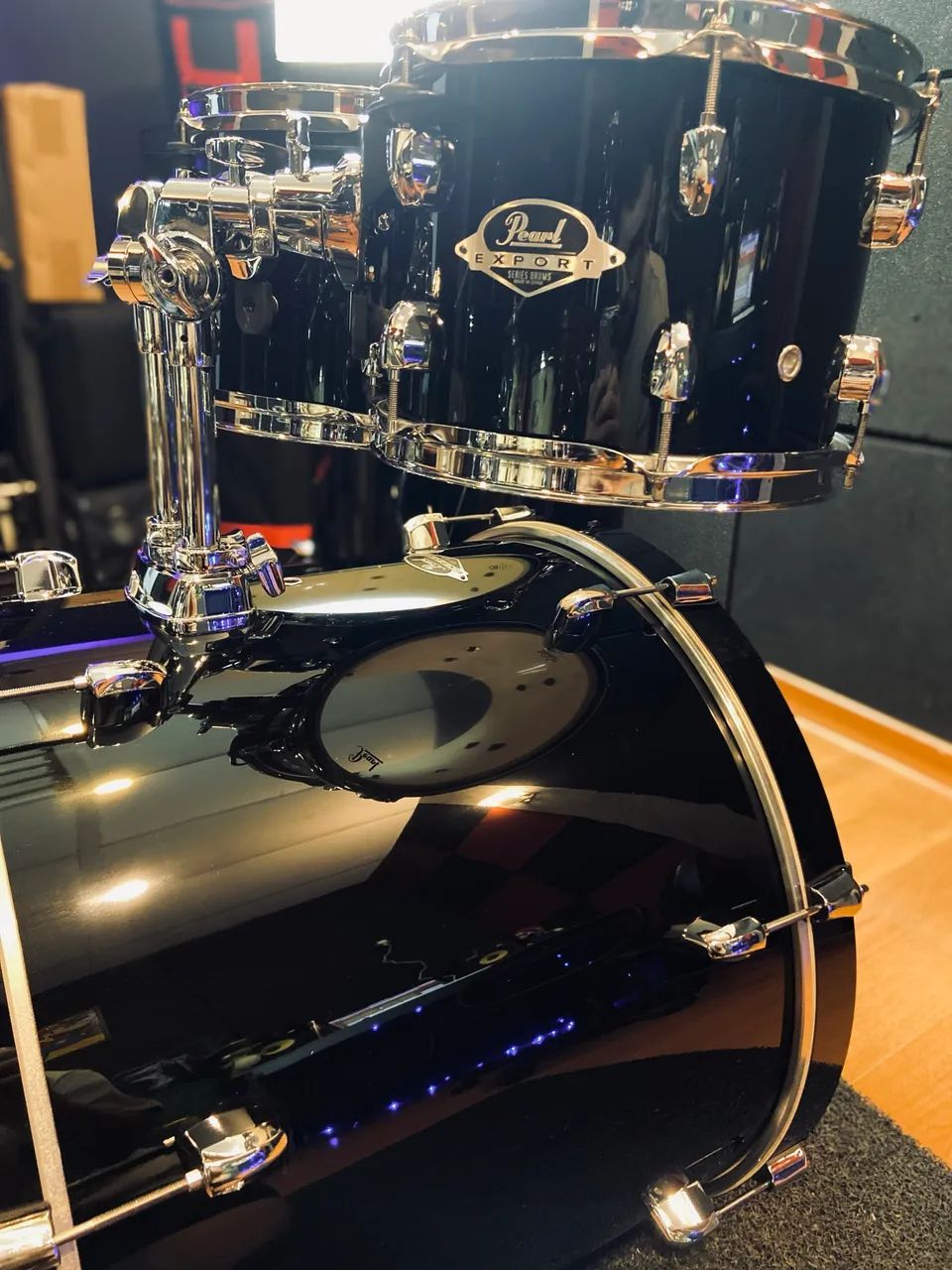 Pearl Export EXX - Jet Black **NOVA** (SHELL PACK) - Foto 4
