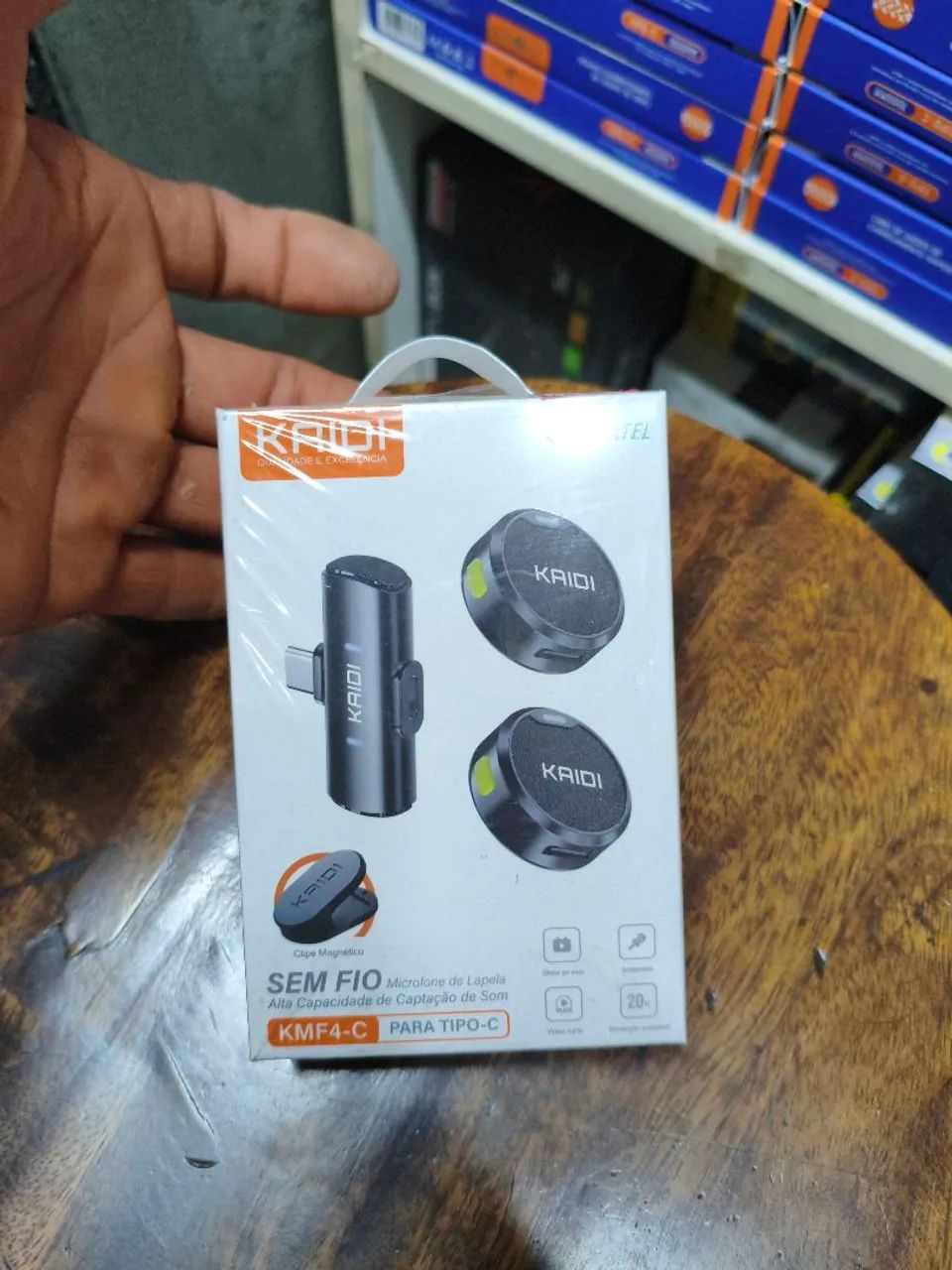Microfone sem fio 