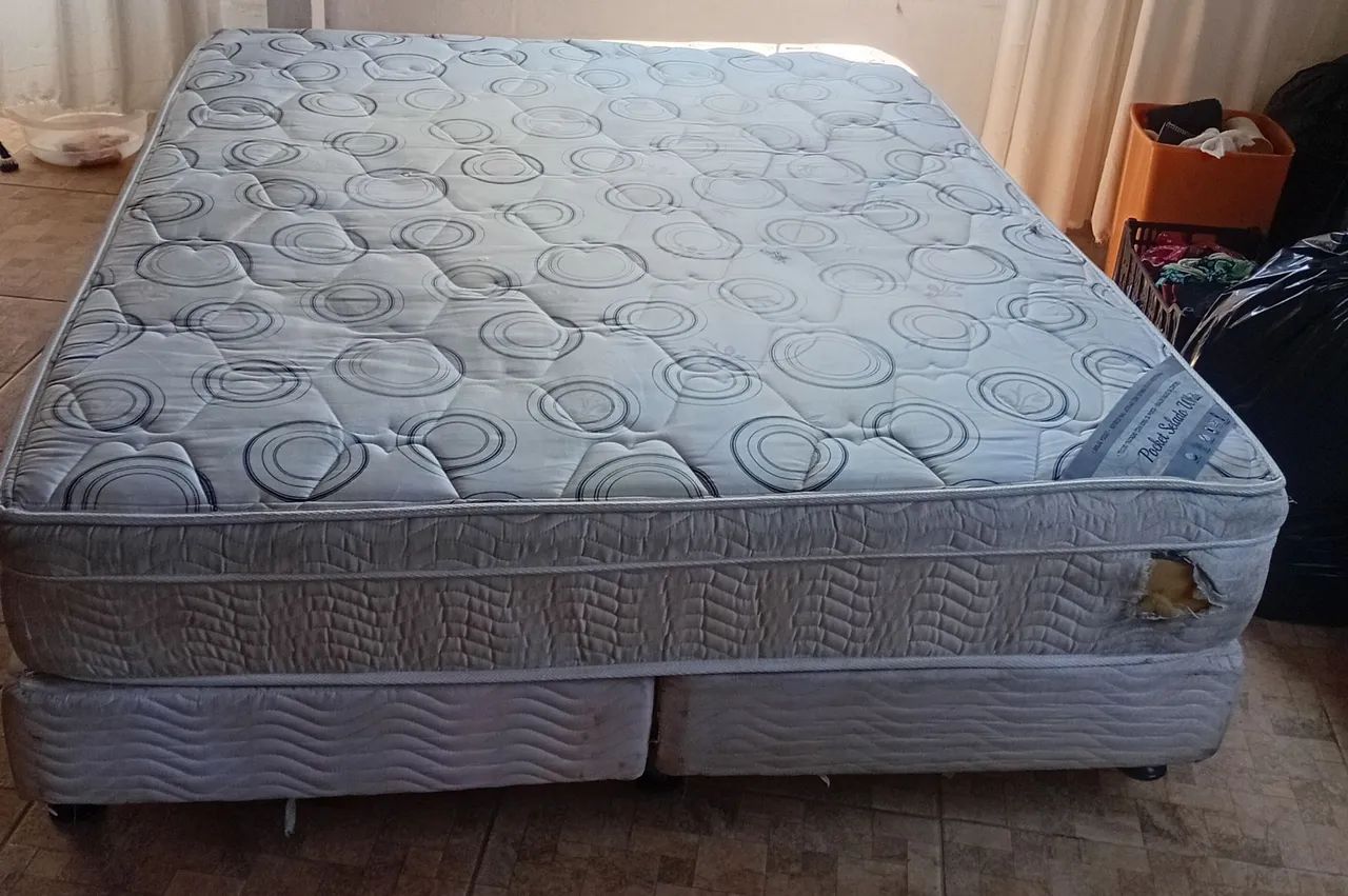 CAMA ORTOBOM CASAL TAMANHO QUEEN 