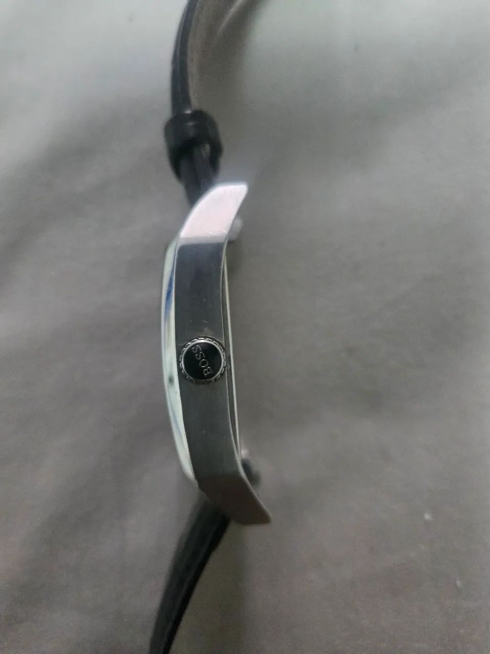 Relógio Hugo Boss retangular  - Foto 3
