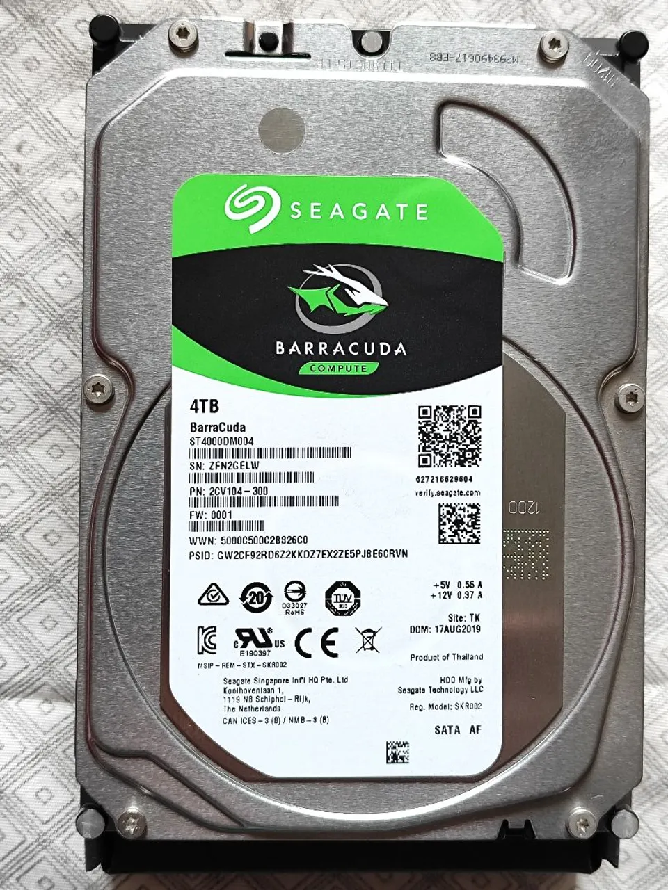 Seagate Barracuda 4tb ST4000DM004 - Armazenamento - Estela Passos