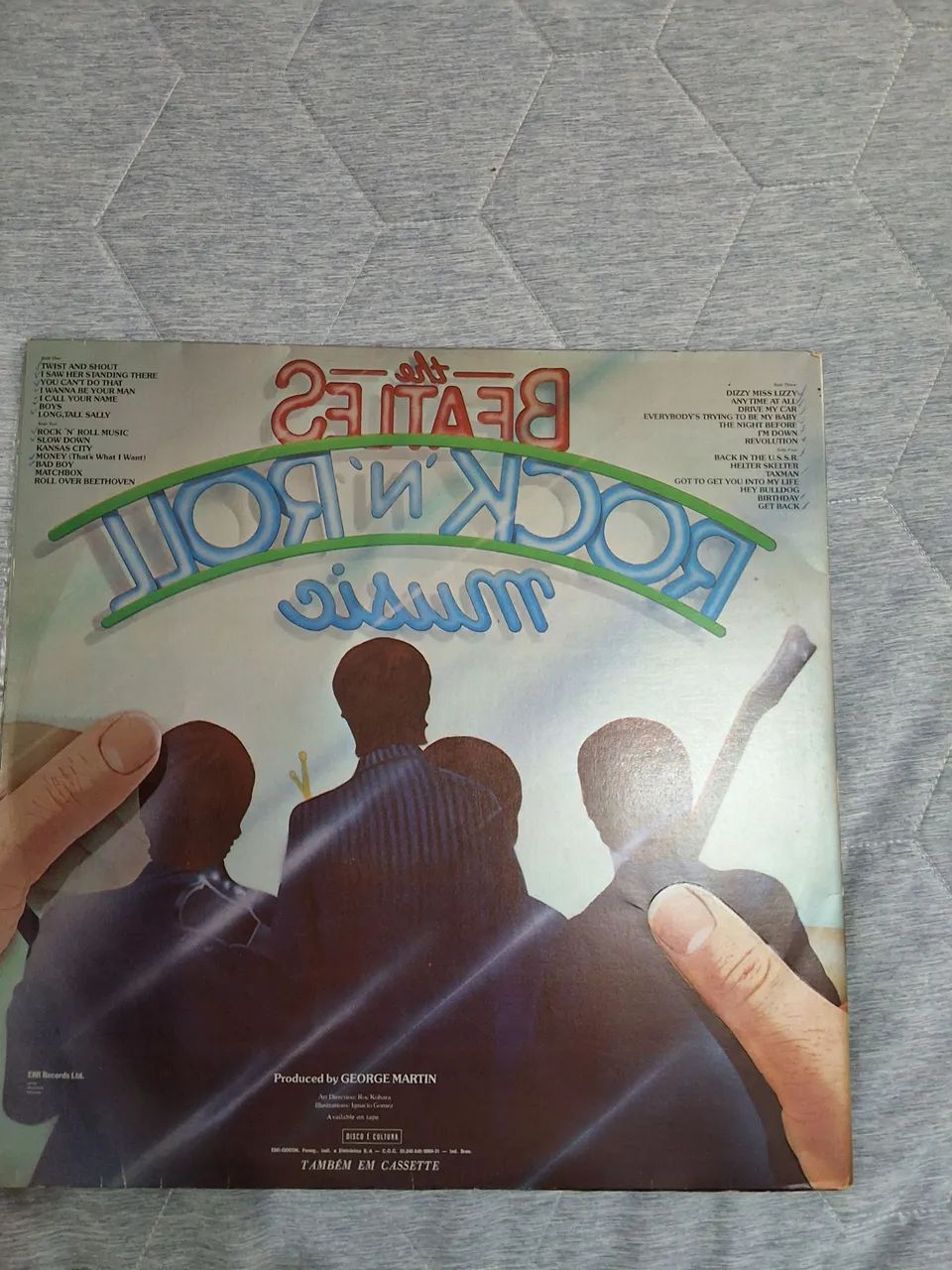LP THE BEATLES 1976 DUPLO ROCK'N'ROLL - Foto 2