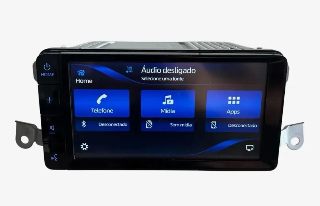 Multimídia original + moldura Yaris 2019