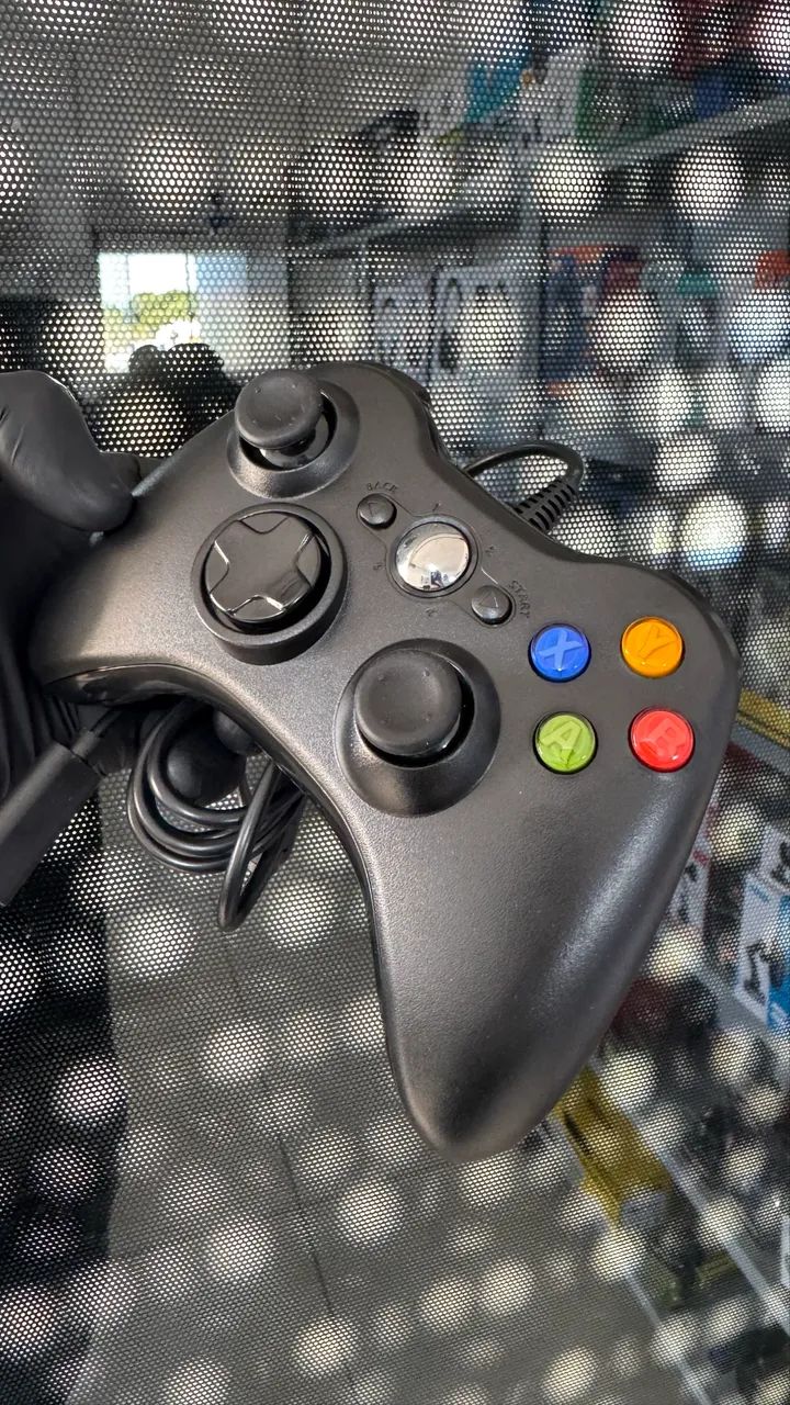 Controle para Xbox 360 com fio USB compatível com Pc e notebook 