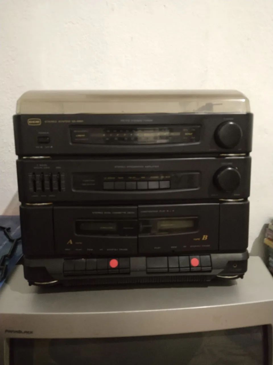 Toca discos, K7 e AM FM  CCE  - Foto 4